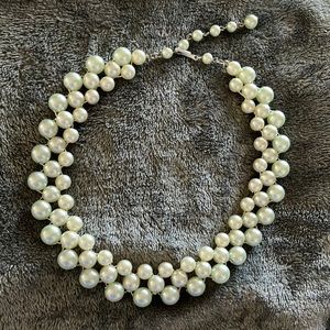Light Mint Green‎ Pearl Necklace